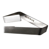 Wait here.  Help is on the way.  narrow silver cuff