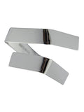 Wait here.  Help is on the way.  wide silver cuff