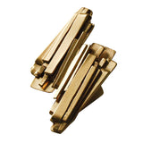 'jealous, much?' large gold ring