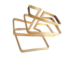 'jealous, much?' statement gold cuff