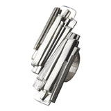 'jealous, much?' large silver ring